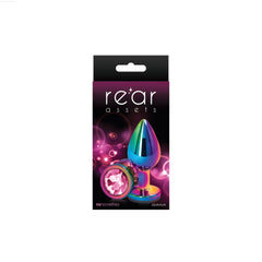 Rear Assets - Multicolor Chrome-plated Round Plug - Medium Rear Assets - Multicolor Chrome-plated Round Plug - Medium
