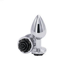 Rear Assets - Chrome-plated Rose Plug - Medium Rear Assets - Chrome-plated Rose Plug - Medium