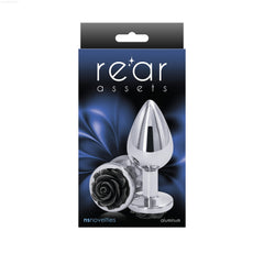 Rear Assets - Chrome-plated Rose Plug - Medium Rear Assets - Chrome-plated Rose Plug - Medium