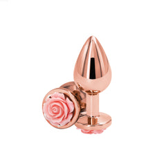 Rear Assets - Chrome-plated Rose Plug - Medium Rear Assets - Chrome-plated Rose Plug - Medium