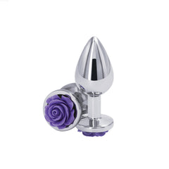 Rear Assets - Chrome-plated Rose Plug - Medium Rear Assets - Chrome-plated Rose Plug - Medium