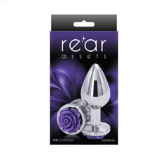 Rear Assets - Chrome-plated Rose Plug - Medium Rear Assets - Chrome-plated Rose Plug - Medium