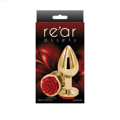 Rear Assets - Chrome-plated Rose Plug - Medium Rear Assets - Chrome-plated Rose Plug - Medium