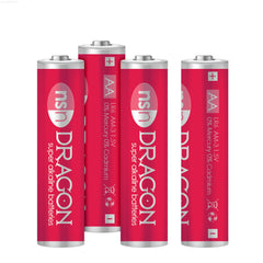 Dragon Batteries: 4 pk Alkaline AA-French Quarter Lingerie Dragon Batteries: 4 pk Alkaline AA-French Quarter Lingerie
