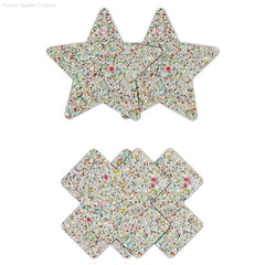 Pretty Pasties Star & Cross Glow In The Dark (2 Pack) Pretty Pasties Star & Cross Glow In The Dark (2 Pack)