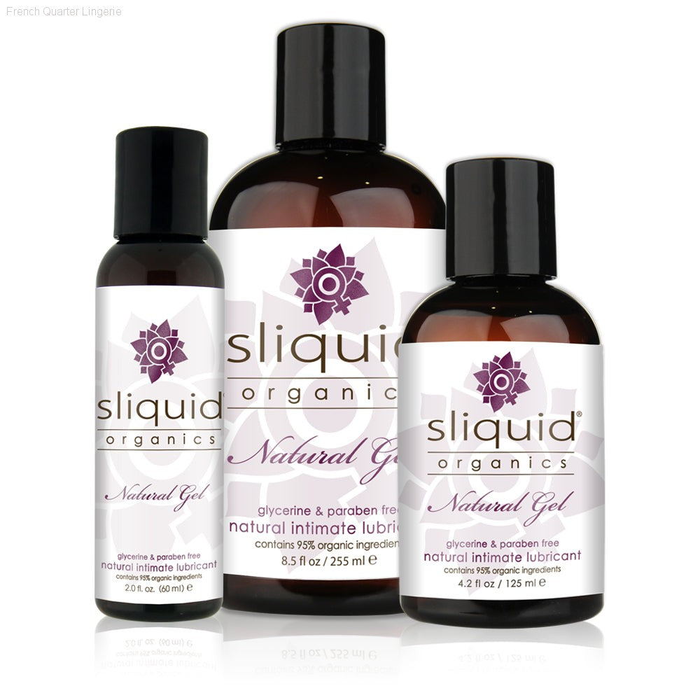 Lubricants - Natural Gel – Sliquid Organics Aloe Vera Based Lubricant Lubricants - Natural Gel – Sliquid Organics Aloe Vera Based Lubricant