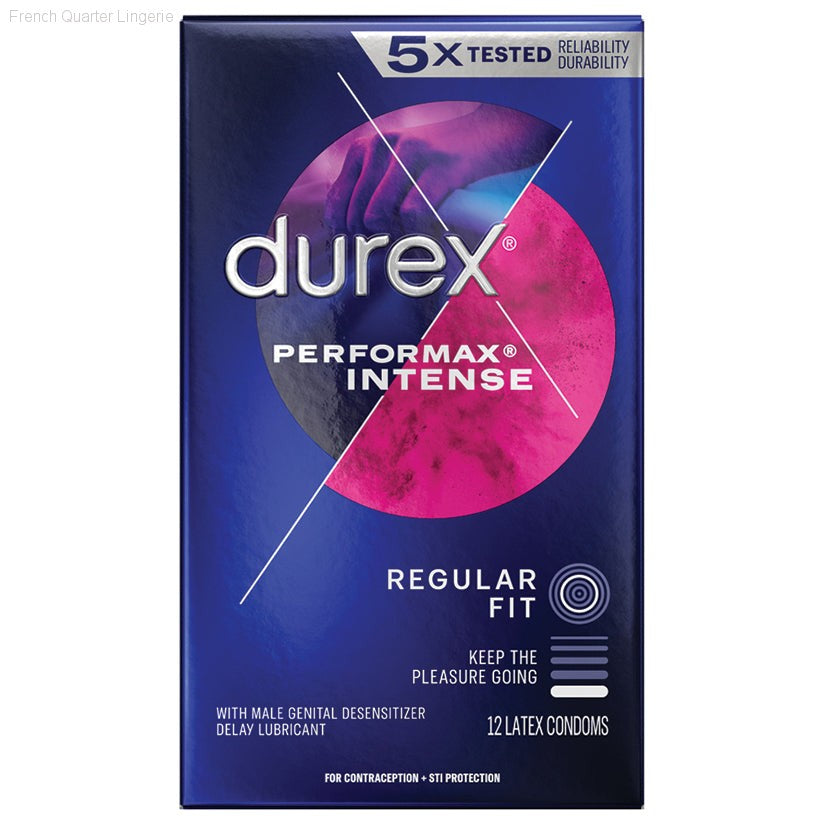 Durex Performax Intense Condom-French Quarter Lingerie Durex Performax Intense Condom-French Quarter Lingerie
