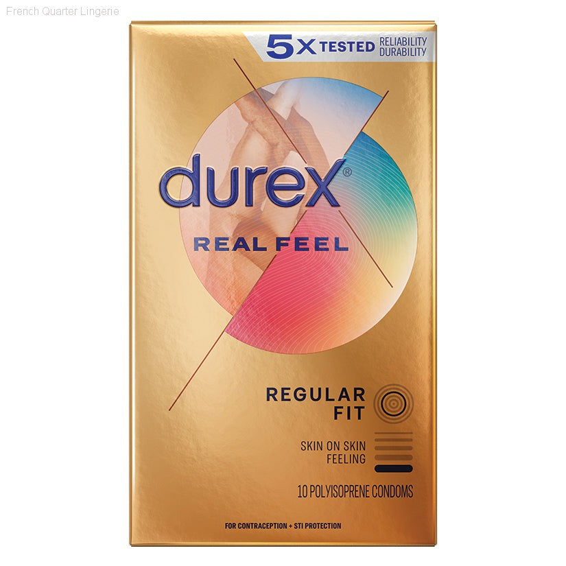 Avanti Real Feel Condoms - Latex Free (10 Pack)-French Quarter Lingerie Avanti Real Feel Condoms - Latex Free (10 Pack)-French Quarter Lingerie