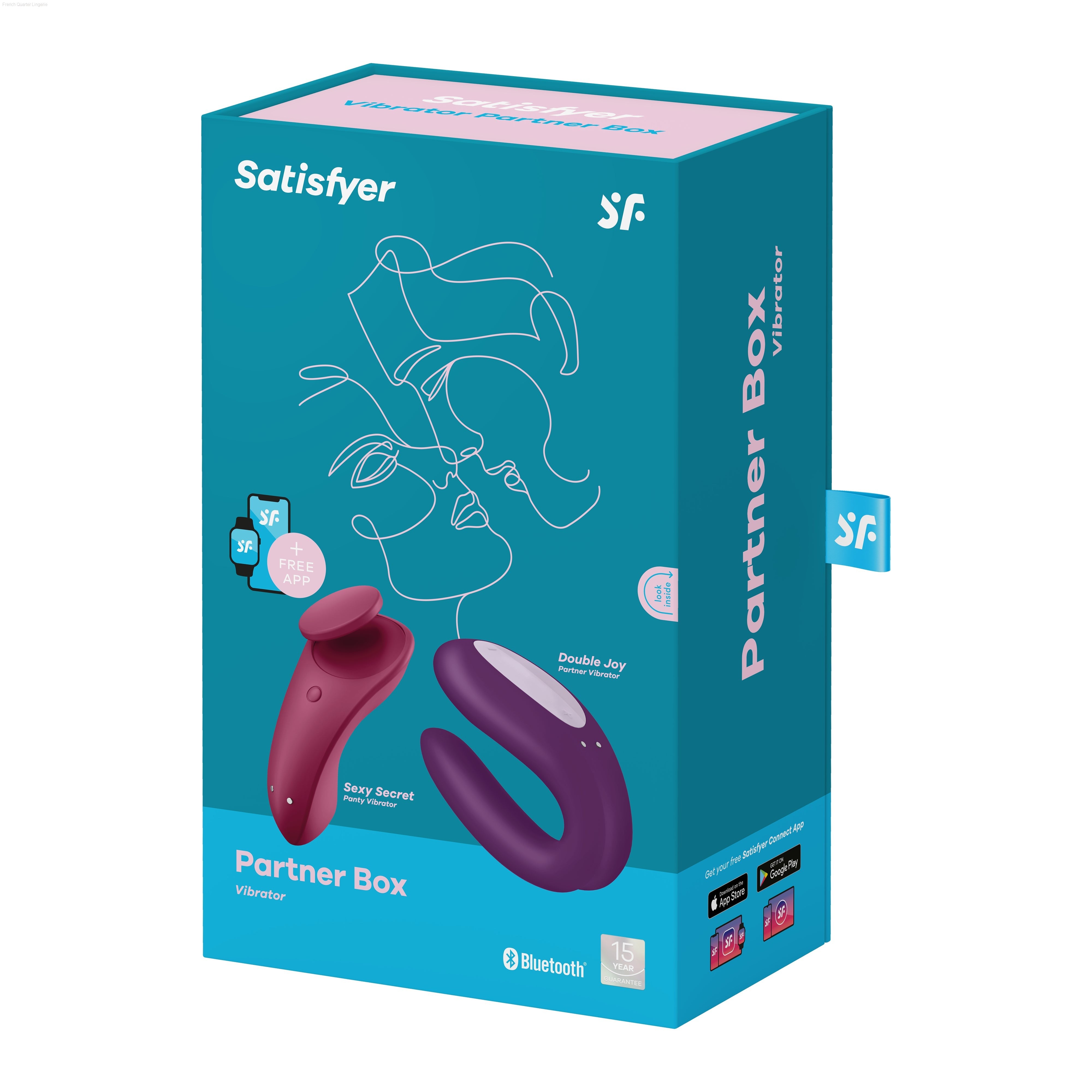 Rechargeable Vibrators - Satisfyer Partner Box 1 Rechargeable Vibrators - Satisfyer Partner Box 1