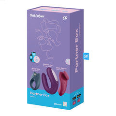 Rechargeable Vibrators - Satisfyer Partner Box 3 Rechargeable Vibrators - Satisfyer Partner Box 3