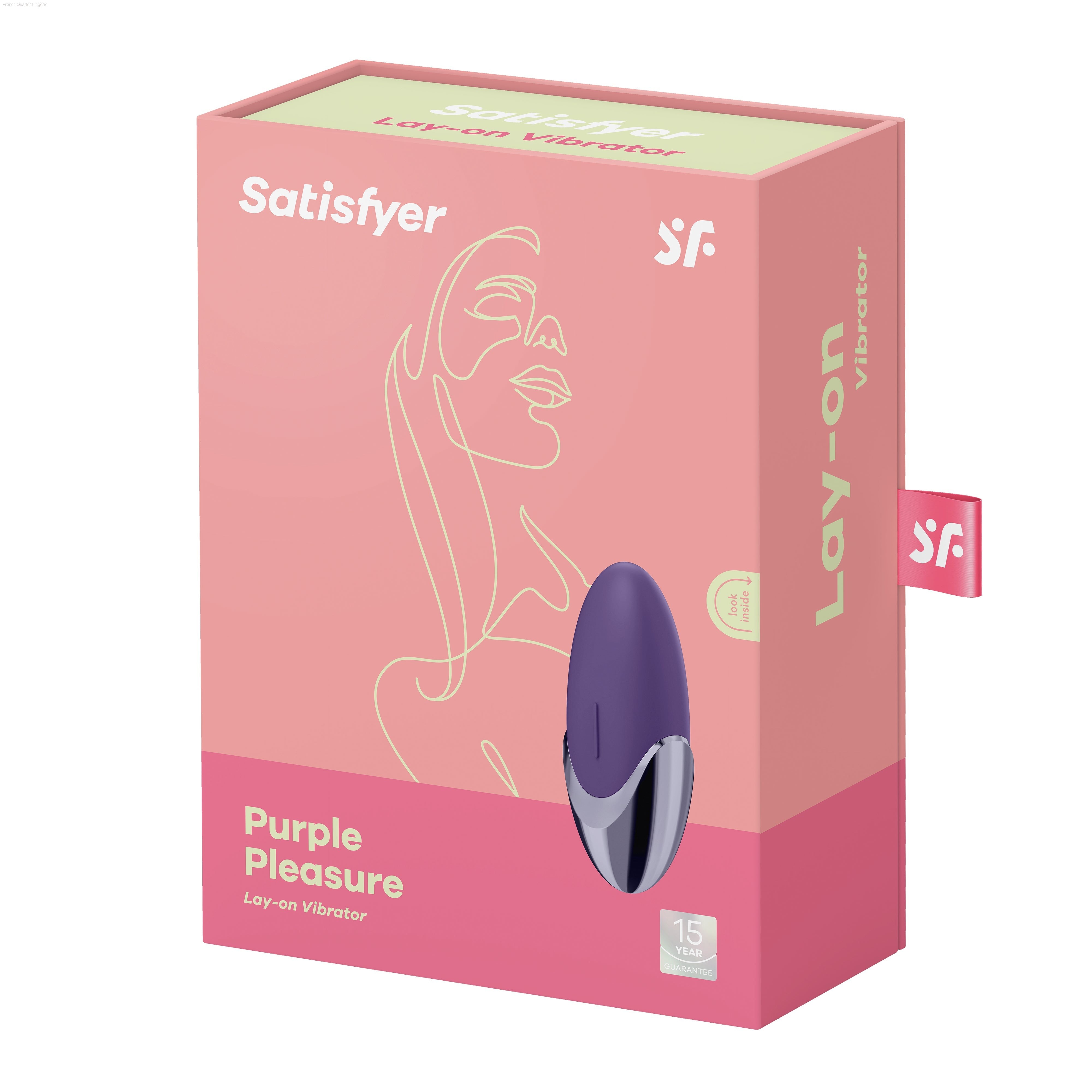 Rechargeable Vibrators - Satisfyer Purple Pleasure Rechargeable Vibrators - Satisfyer Purple Pleasure