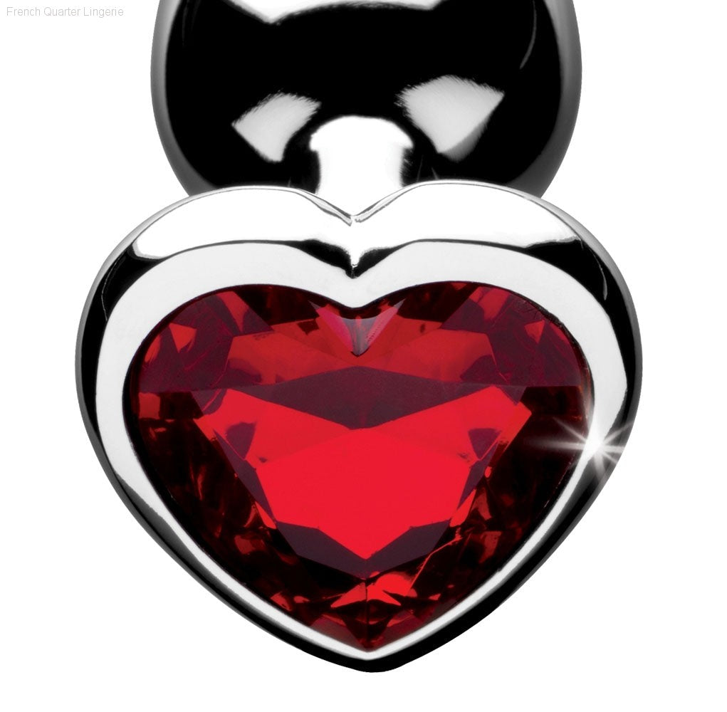 Heart Anal Plug-Large-French Quarter Lingerie Heart Anal Plug-Large-French Quarter Lingerie