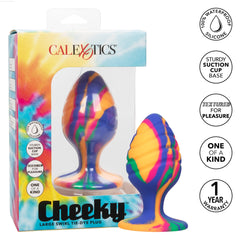 Cheeky Swirl Tie-Dye Plug-French Quarter Lingerie Cheeky Swirl Tie-Dye Plug-French Quarter Lingerie