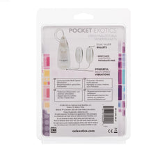 Pocket Exotics® Vibrating Double Bullets Pocket Exotics® Vibrating Double Bullets