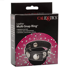 Leather Multi-Snap Ring™ Leather Multi-Snap Ring™
