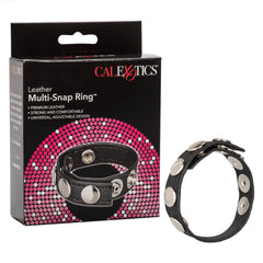 Leather Multi-Snap Ring™ Leather Multi-Snap Ring™