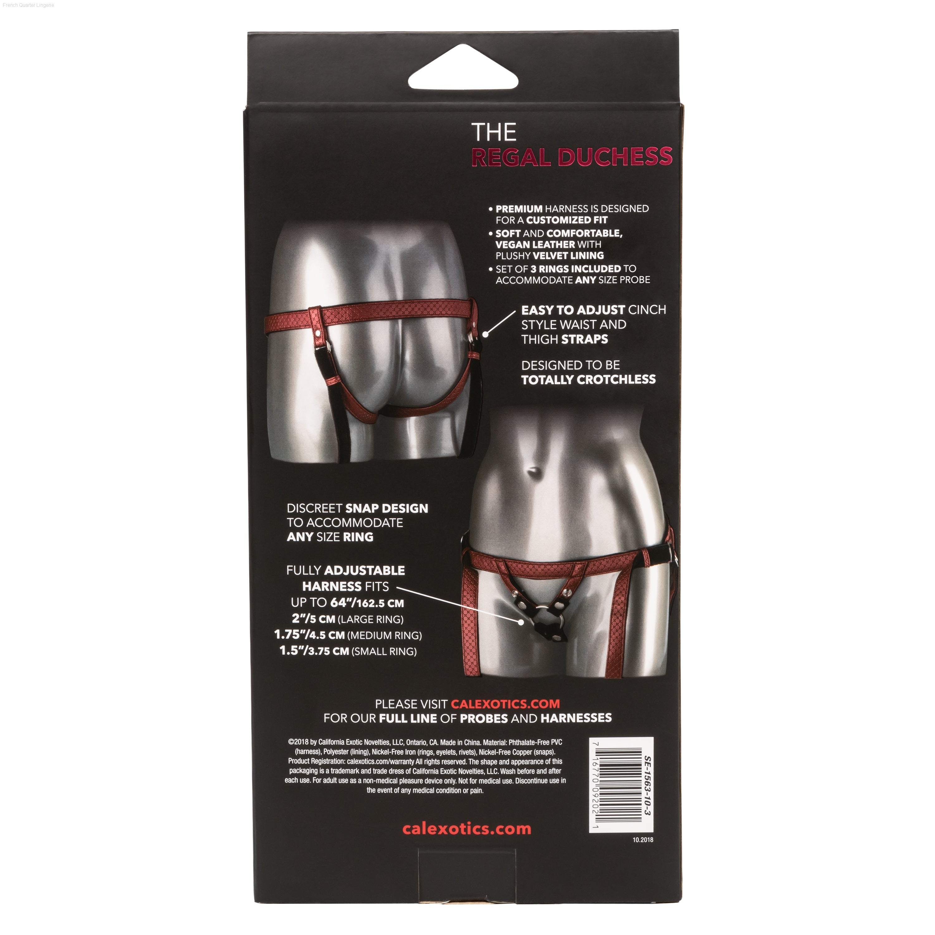 Her Royal Harness™ The Regal® Duchess-French Quarter Lingerie Her Royal Harness™ The Regal® Duchess-French Quarter Lingerie