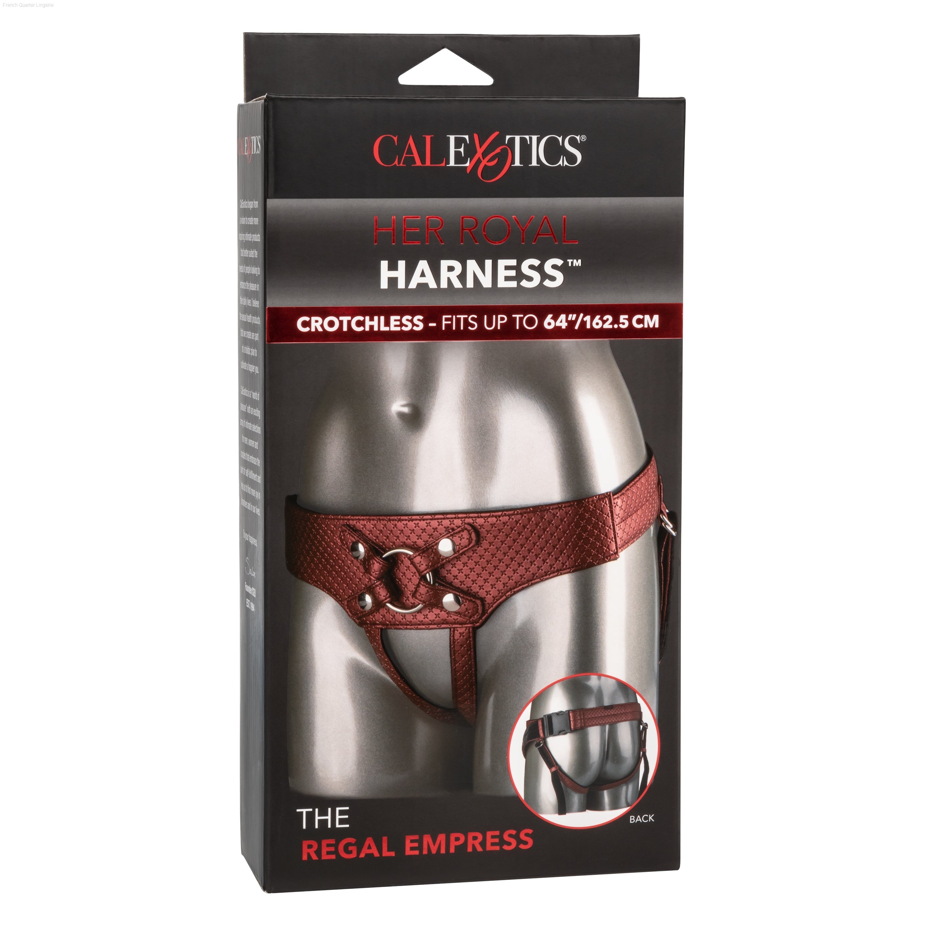 Her Royal Harness™ The Regal® Empress-French Quarter Lingerie Her Royal Harness™ The Regal® Empress-French Quarter Lingerie