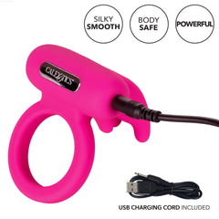 Silicone Rechargeable Triple Clit Flicker Silicone Rechargeable Triple Clit Flicker