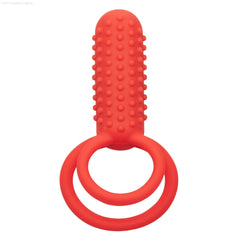 Silicone Rechargeable Vertical Dual Enhancer Silicone Rechargeable Vertical Dual Enhancer