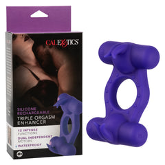 Silicone Rechargeable Dual Climaxer Silicone Rechargeable Dual Climaxer