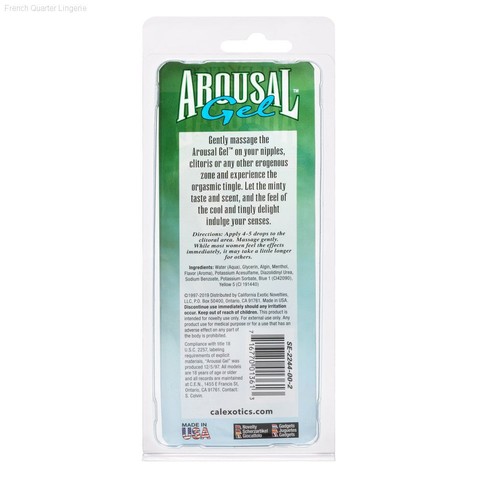 Arousal Gel™-French Quarter Lingerie Arousal Gel™-French Quarter Lingerie
