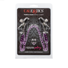 Nipple Play® Purple Chain Nipple Clamps Nipple Play® Purple Chain Nipple Clamps