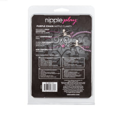Nipple Play® Purple Chain Nipple Clamps Nipple Play® Purple Chain Nipple Clamps
