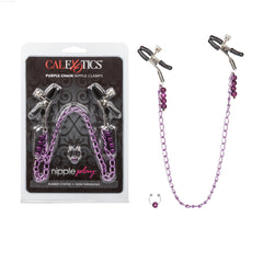 Nipple Play® Purple Chain Nipple Clamps Nipple Play® Purple Chain Nipple Clamps