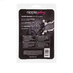 Nipple Play® Silver Beaded Nipple Clamps Nipple Play® Silver Beaded Nipple Clamps