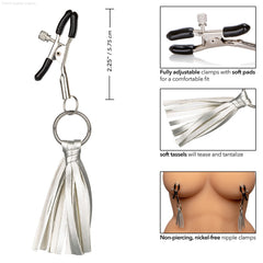 Nipple Play® Playful Tassels Nipple Clamps Nipple Play® Playful Tassels Nipple Clamps