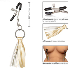 Nipple Play® Playful Tassels Nipple Clamps Nipple Play® Playful Tassels Nipple Clamps