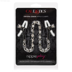 Nipple Play® Crystal Chain Nipple Clamps Nipple Play® Crystal Chain Nipple Clamps