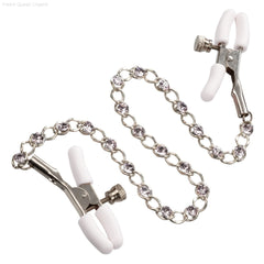 Nipple Play® Crystal Chain Nipple Clamps Nipple Play® Crystal Chain Nipple Clamps