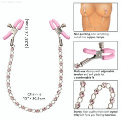 Nipple Play® Crystal Chain Nipple Clamps Nipple Play® Crystal Chain Nipple Clamps