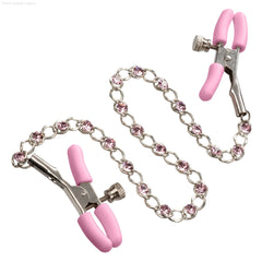 Nipple Play® Crystal Chain Nipple Clamps Nipple Play® Crystal Chain Nipple Clamps