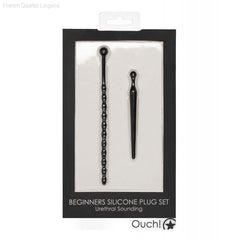 Urethral Sounding Beginners Silicone Plug Set Urethral Sounding Beginners Silicone Plug Set