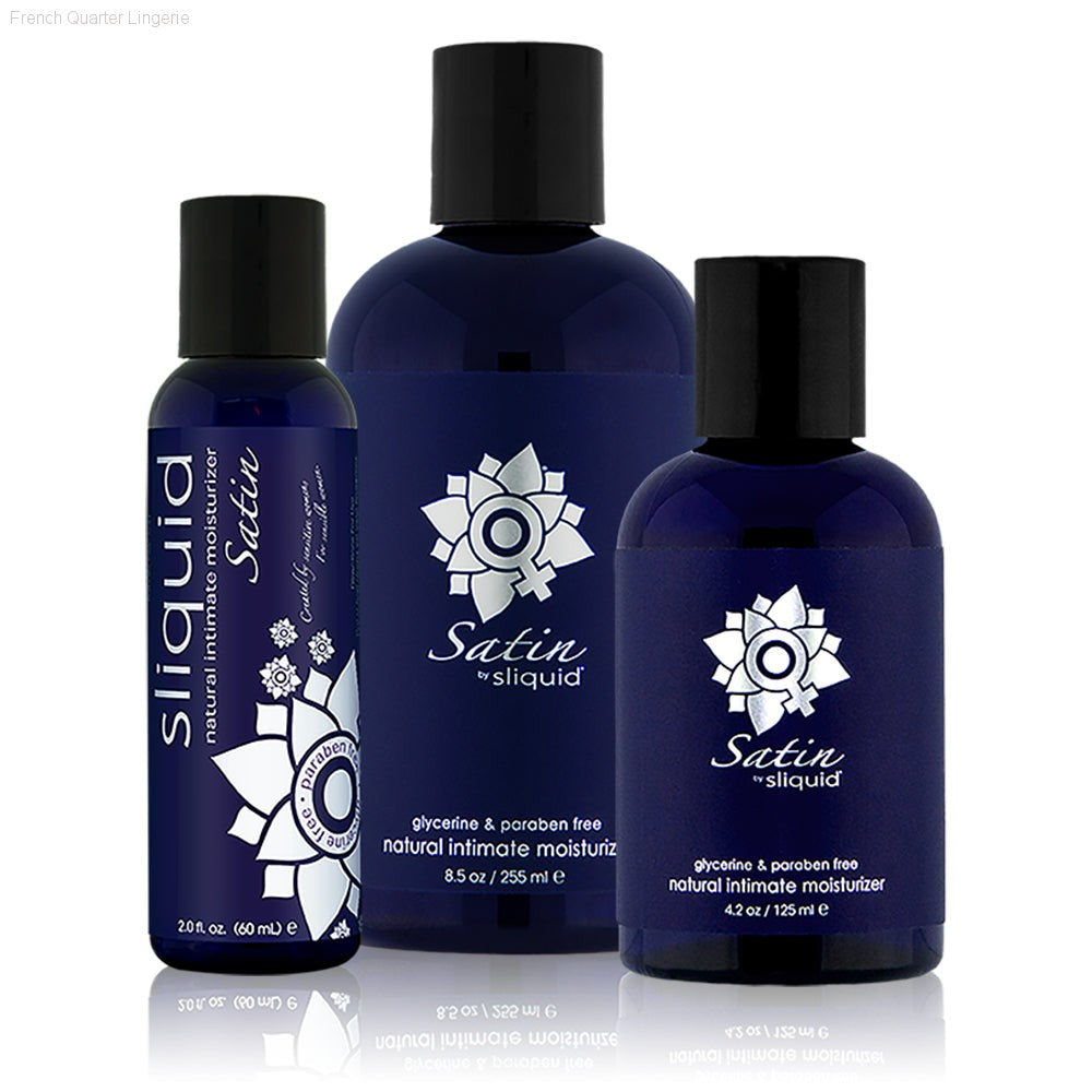 Lubricants - Satin – Sliquid Naturals Water Based Lubricant Lubricants - Satin – Sliquid Naturals Water Based Lubricant