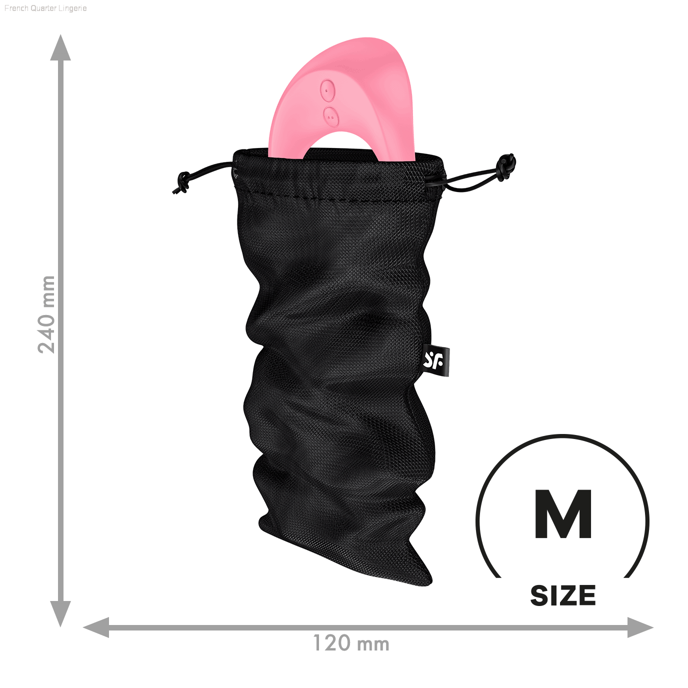 Sex Toy Storage - Satisfyer Treasure Bag-Medium Sex Toy Storage - Satisfyer Treasure Bag-Medium