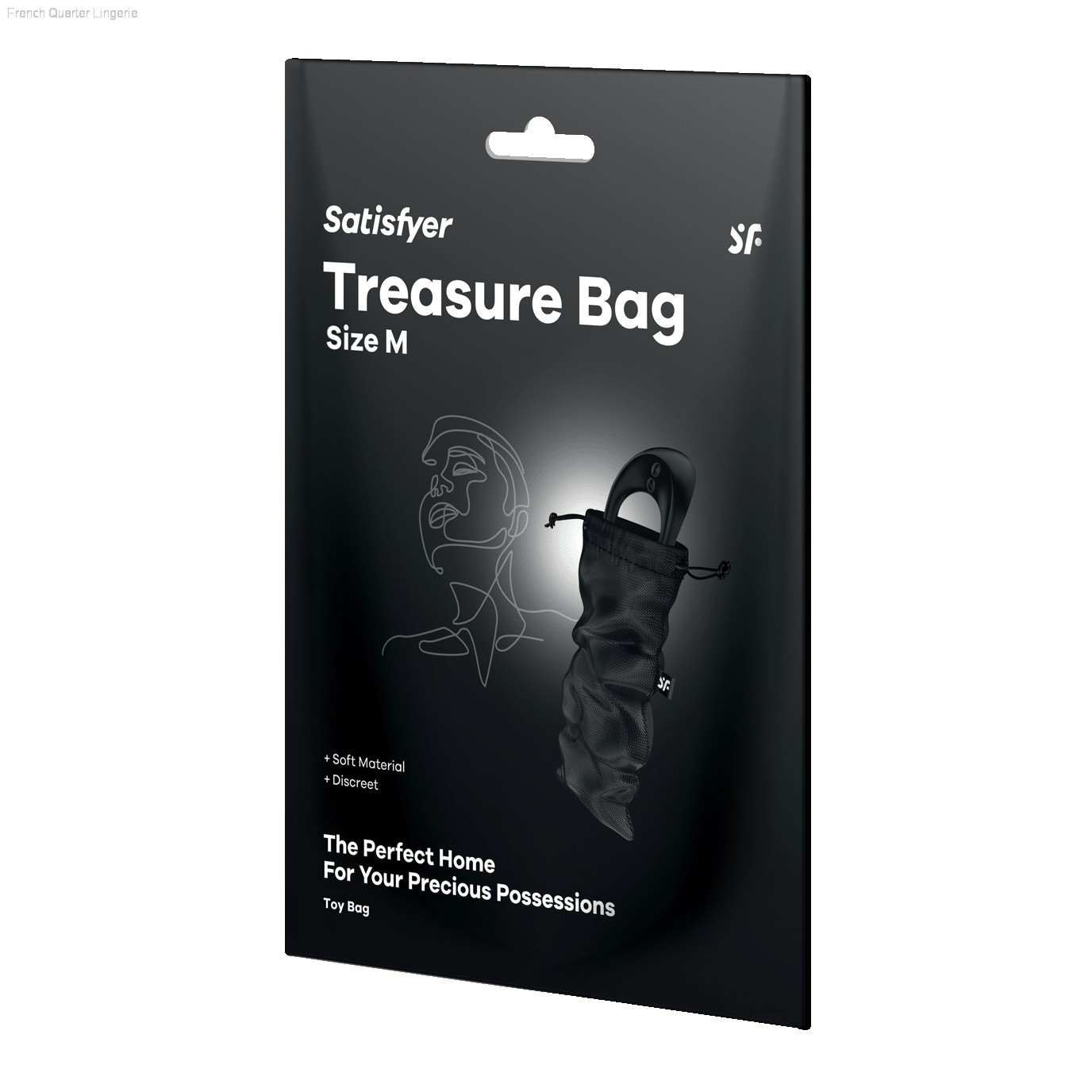 Sex Toy Storage - Satisfyer Treasure Bag-Medium Sex Toy Storage - Satisfyer Treasure Bag-Medium