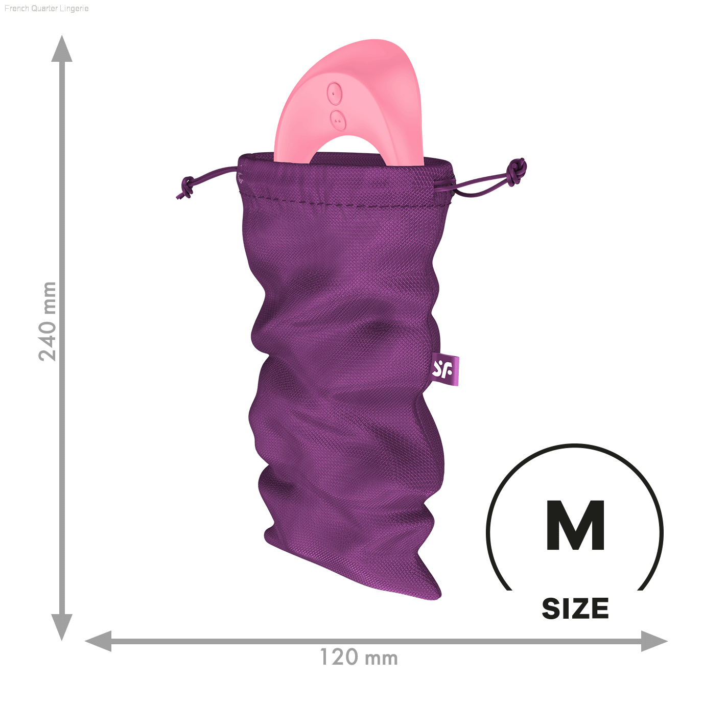 Sex Toy Storage - Satisfyer Treasure Bag-Medium Sex Toy Storage - Satisfyer Treasure Bag-Medium