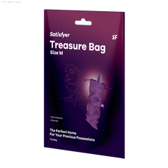 Sex Toy Storage - Satisfyer Treasure Bag-Medium Sex Toy Storage - Satisfyer Treasure Bag-Medium