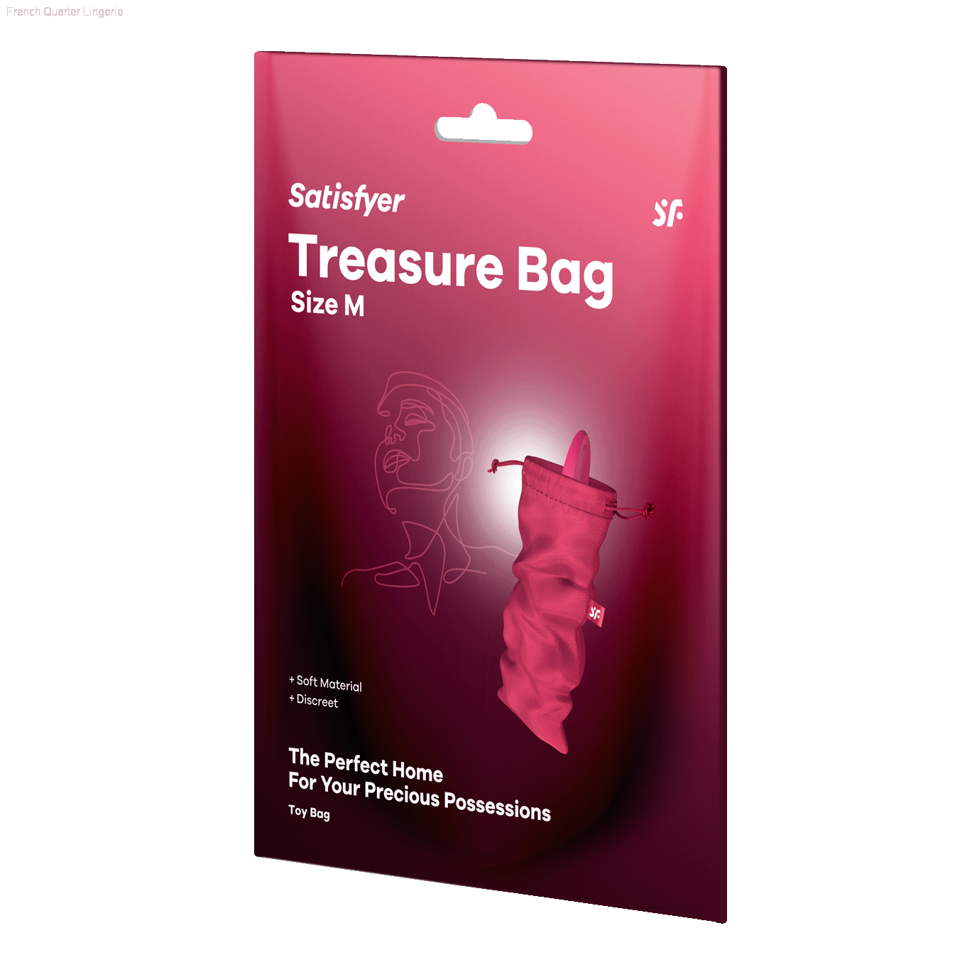 Sex Toy Storage - Satisfyer Treasure Bag-Medium Sex Toy Storage - Satisfyer Treasure Bag-Medium
