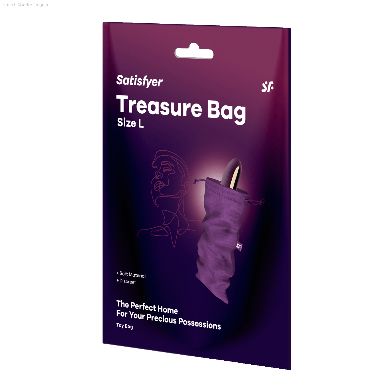 Sex Toy Storage - Satisfyer Treasure Bag-Large Sex Toy Storage - Satisfyer Treasure Bag-Large