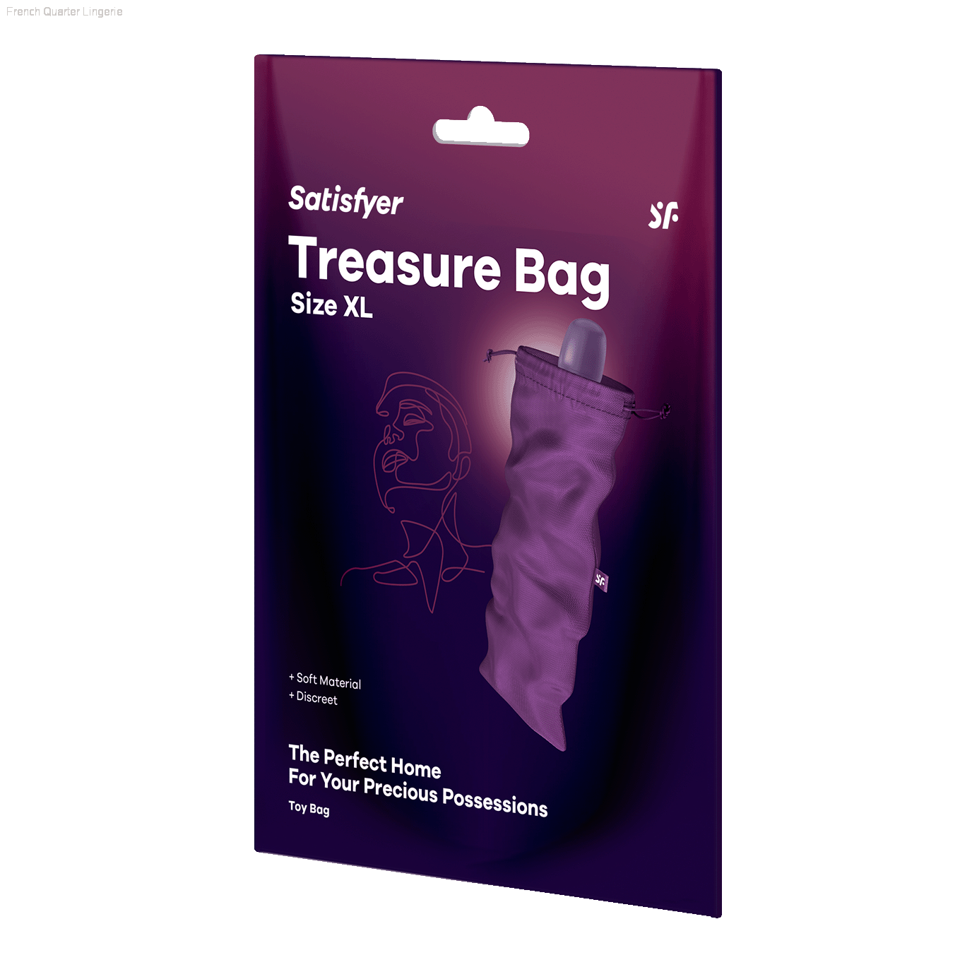 Sex Toy Storage - Satisfyer Treasure Bag XL Sex Toy Storage - Satisfyer Treasure Bag XL