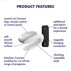Rechargeable Vibrators - Double Fun Bluetooth Connect App Rechargeable Vibrators - Double Fun Bluetooth Connect App