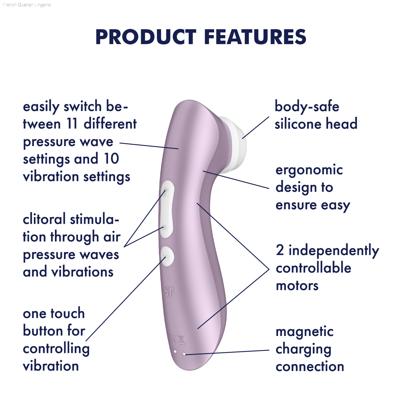 Pro 2+ - Air-pulse + Vibration Pro 2+ - Air-pulse + Vibration