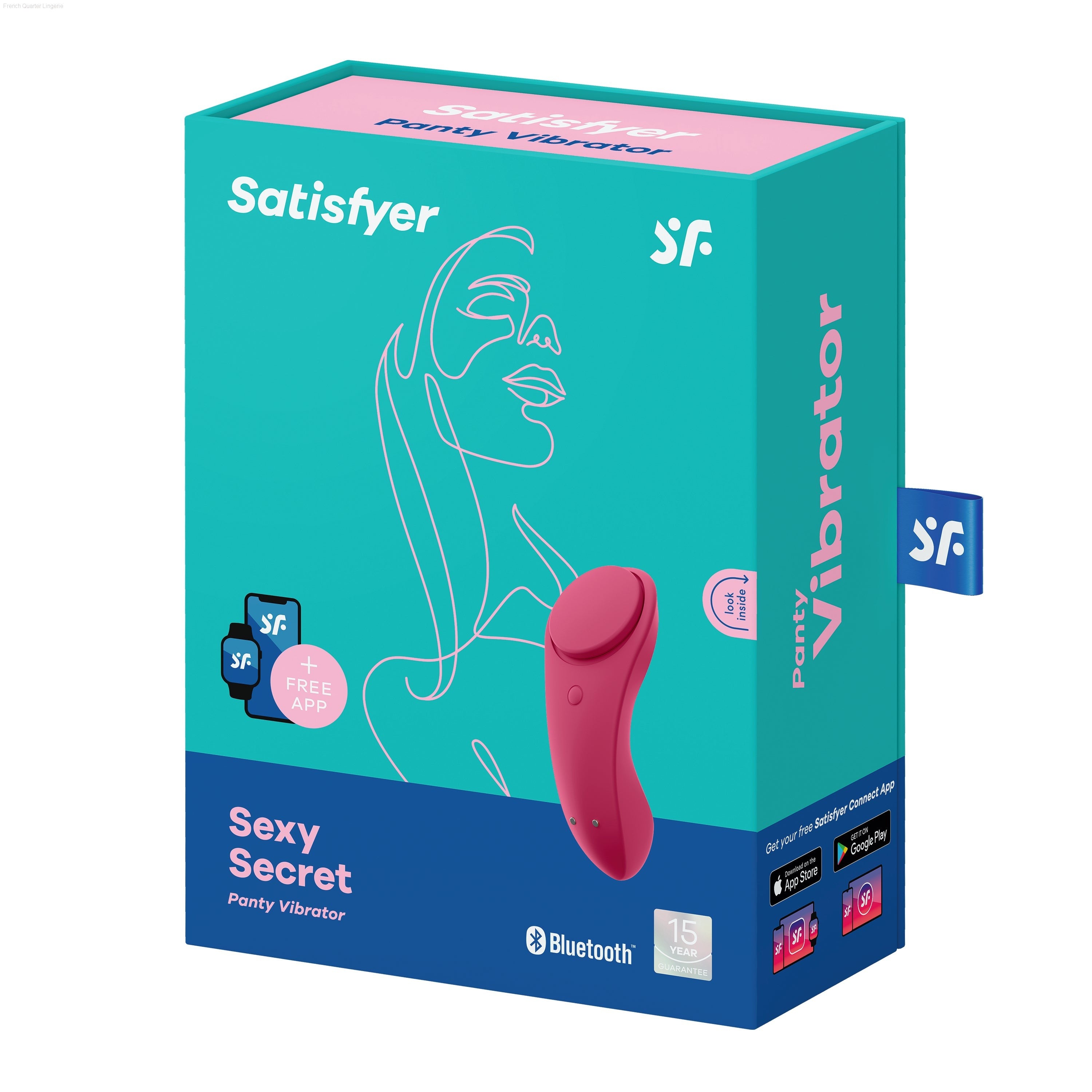 Rechargeable Vibrators - Satisfyer Sexy Secret Connect App Rechargeable Vibrators - Satisfyer Sexy Secret Connect App