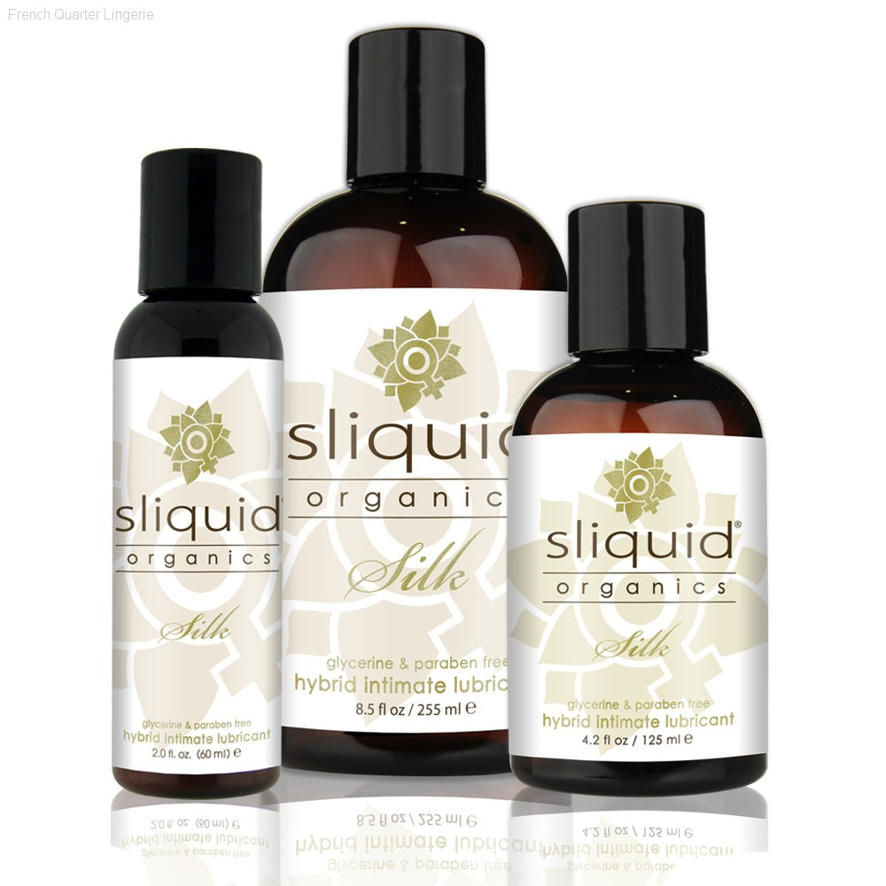 Lubricants - Silk – Sliquid Organics Aloe Vera Based Lubricant Lubricants - Silk – Sliquid Organics Aloe Vera Based Lubricant