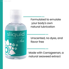 Sea – Sliquid Naturals Water Based Lubricant Sea – Sliquid Naturals Water Based Lubricant